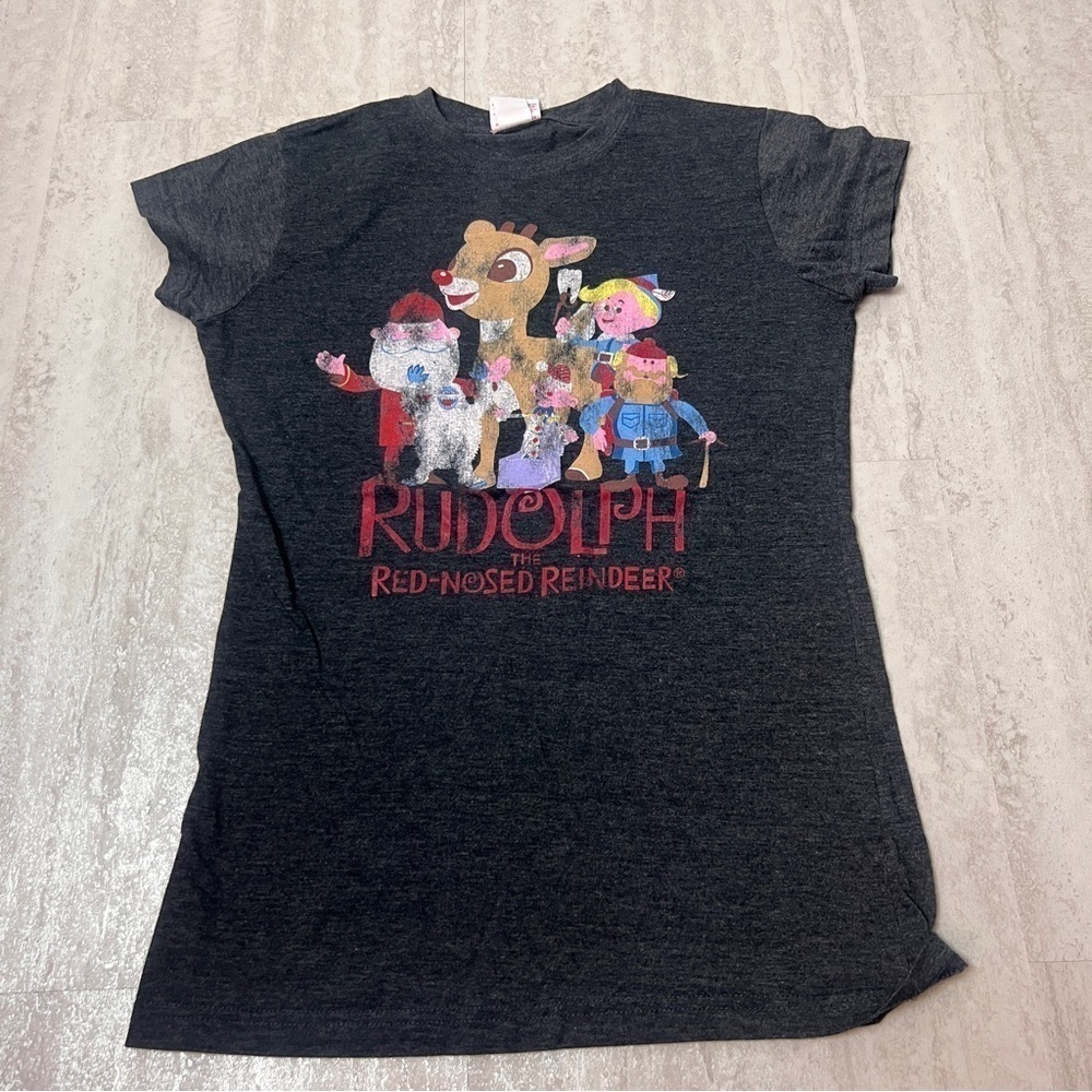Rudolph the Red Nose Reindeer shirt Christmas graphic tee